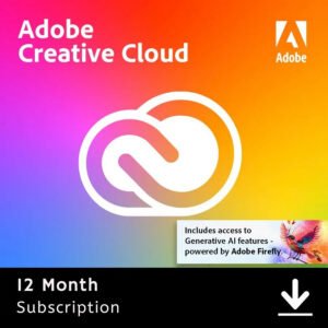 Adobe Creative Cloud - 12 Mois