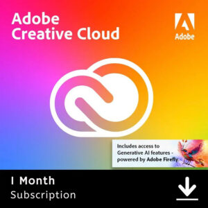 Adobe Creative Cloud - 1 Mois
