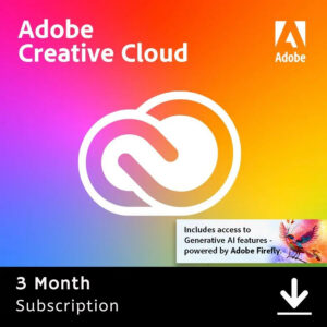 Adobe Creative Cloud - 3 Mois